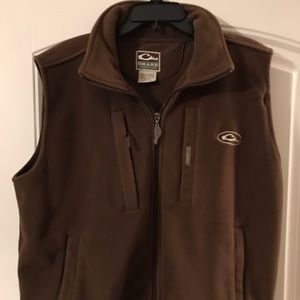 Men’s drake vest - brown - Large